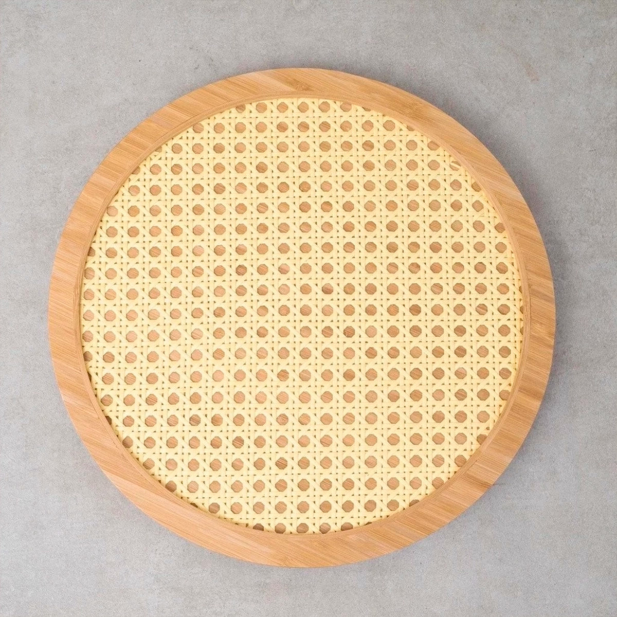 Tábua de Bambu com Base Giratória Essenza Natural