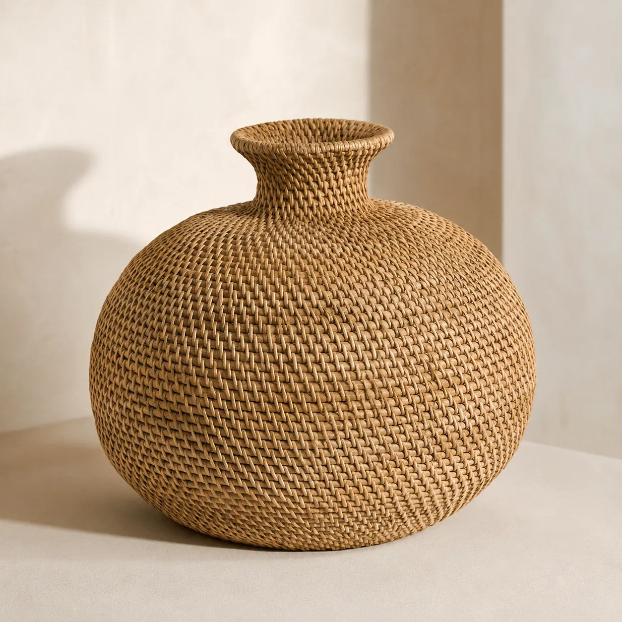 Vaso Decorativo Trançado Boho Bali