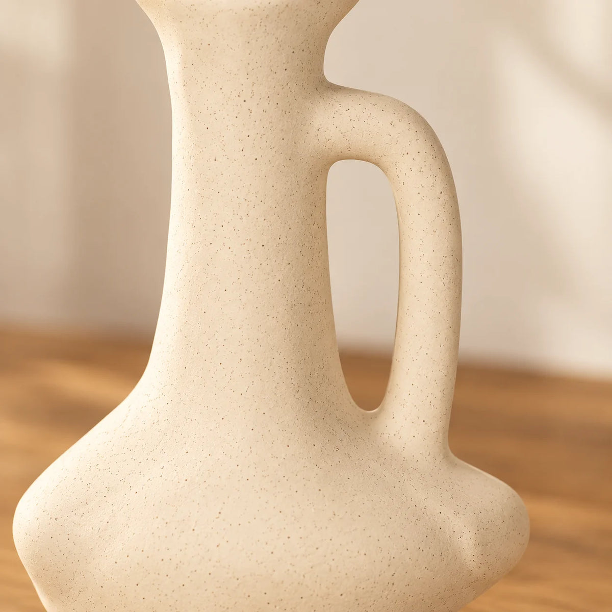 Vaso Decorativo de Cerâmica Orgânico Roma