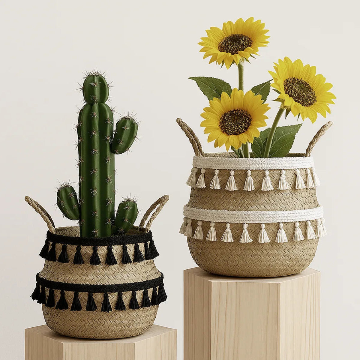 Vaso Decorativo Vime Boho