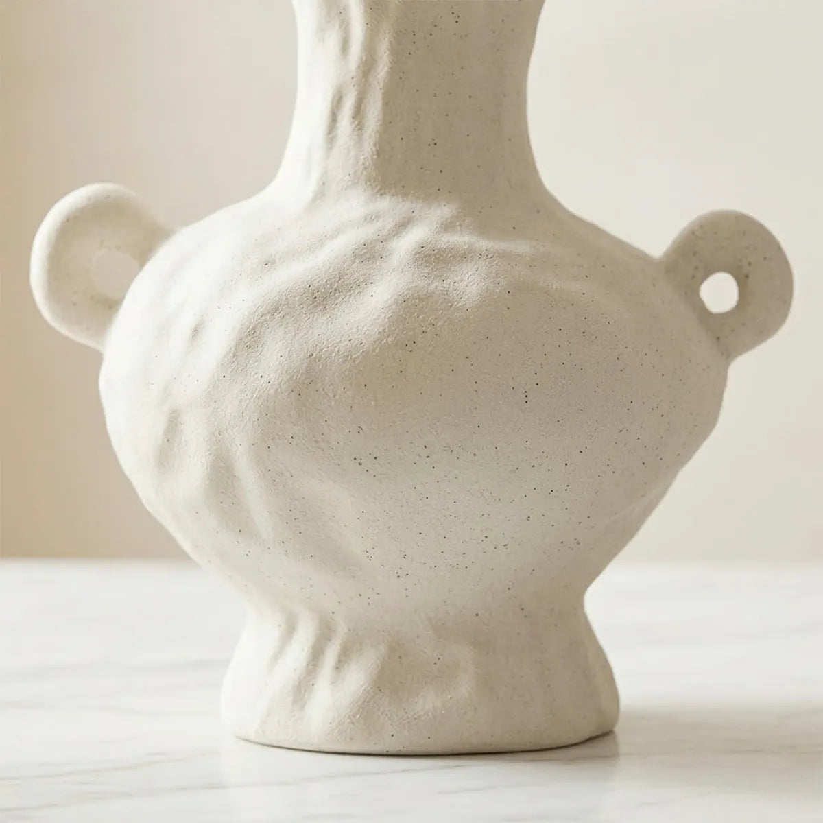 Vaso Decorativo de Cerâmica Orgânico Roma