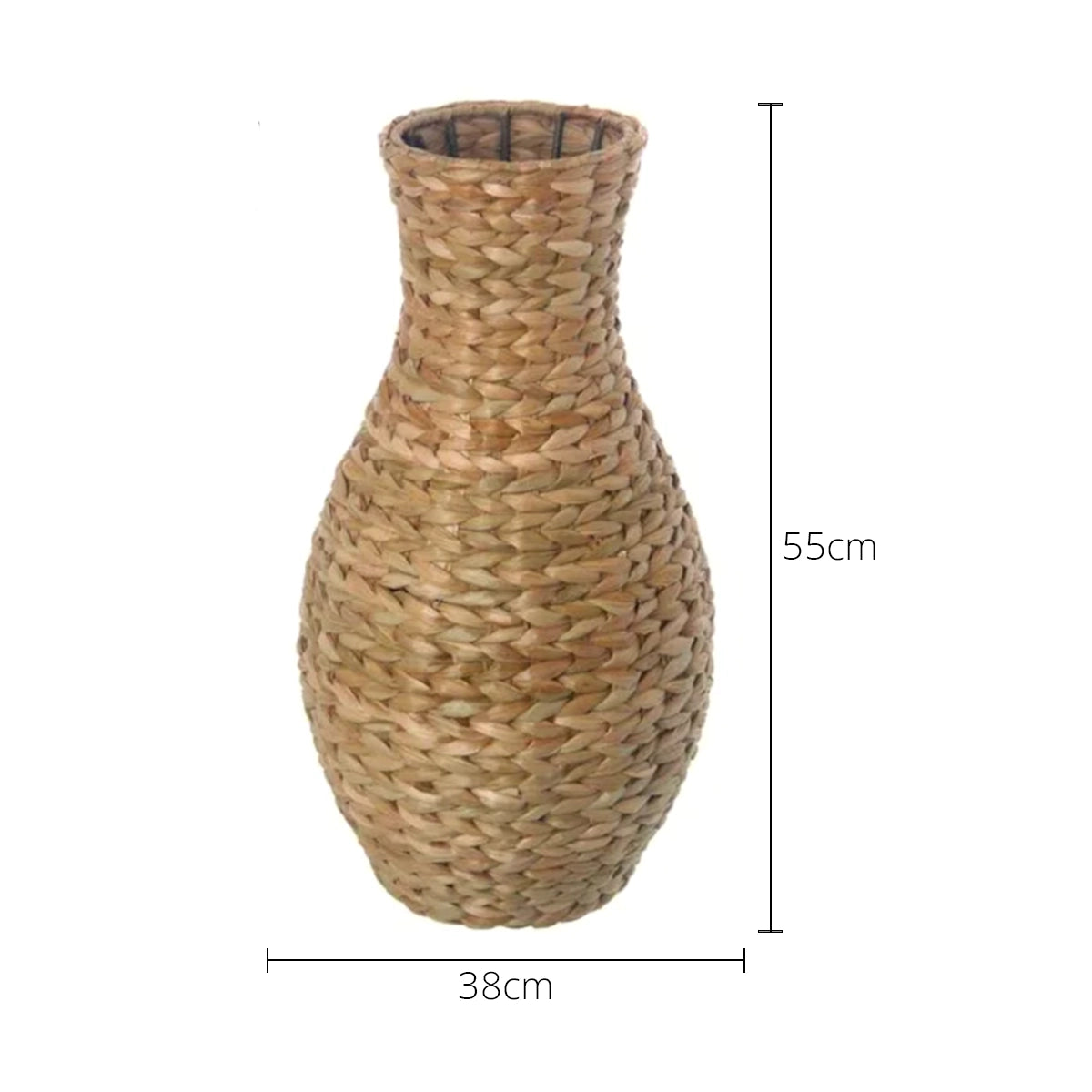 Vaso Decorativo de Fibra Natural Aurora