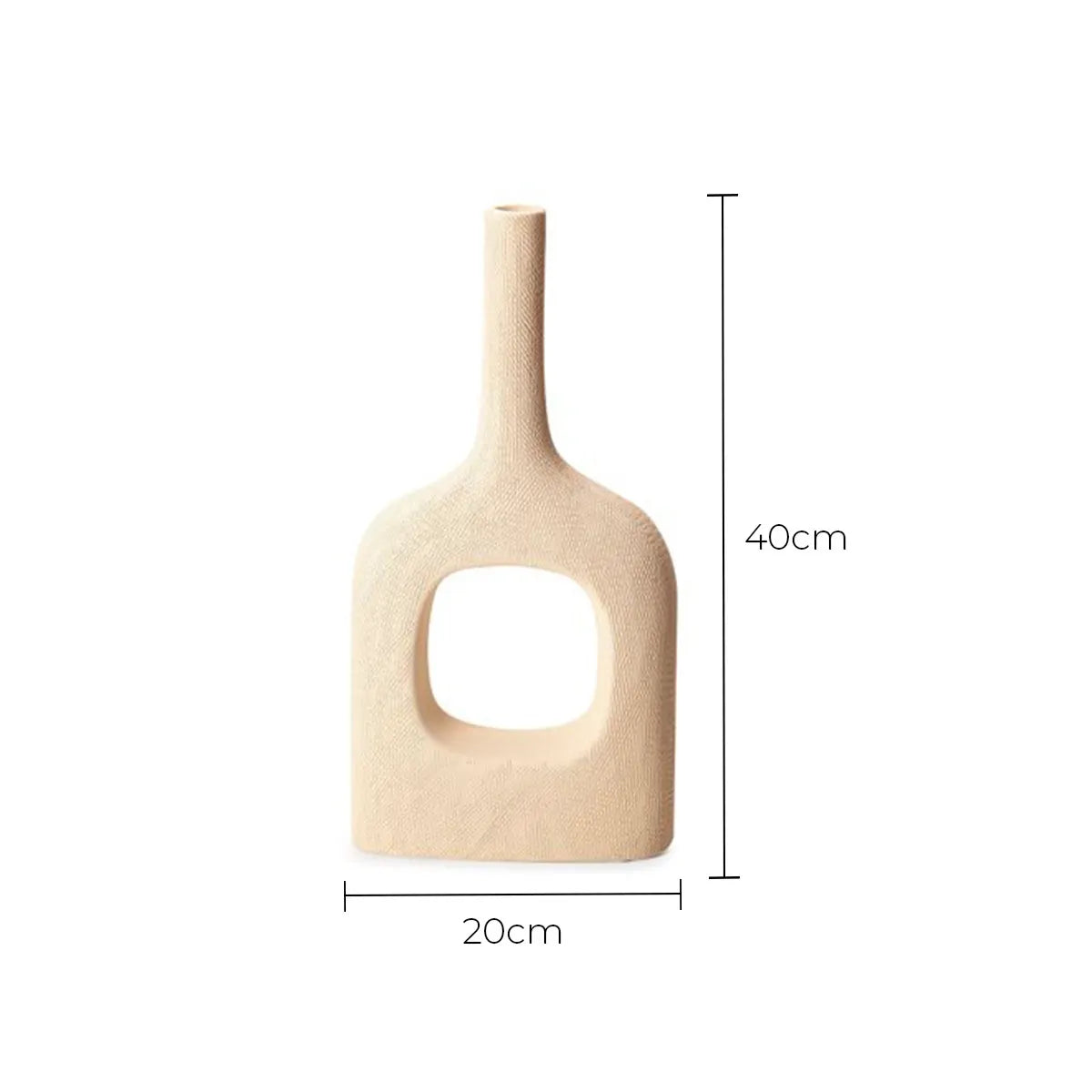 Vaso Decorativo Poliresina Arkhé