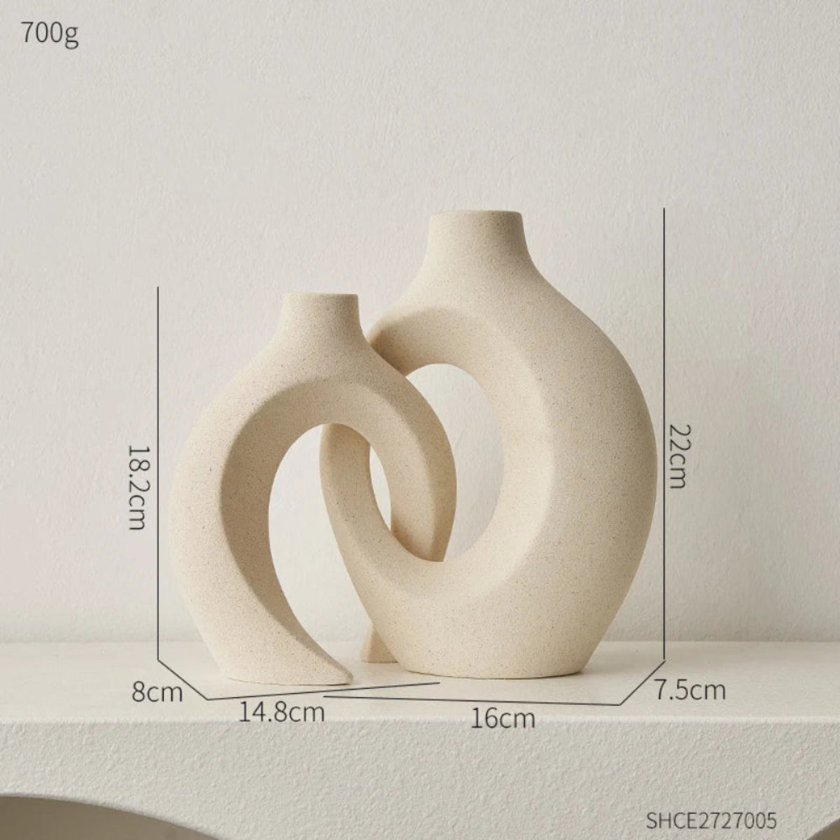 Vaso de cerâmica Ayar 