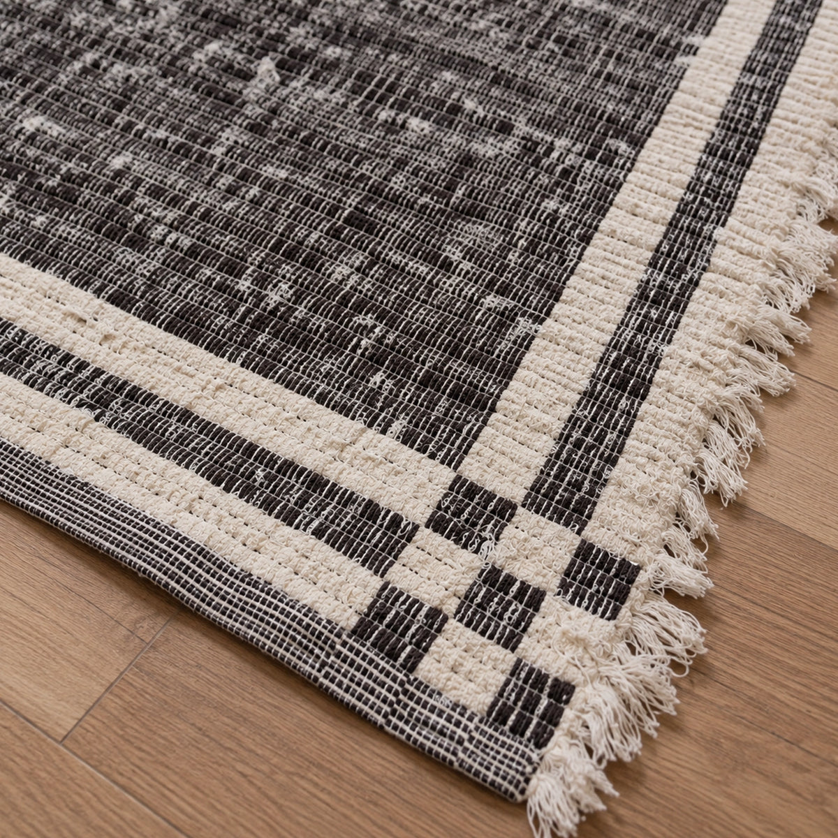 Tapete Beira Cama Dupla Face Trama Natural Boho Chic