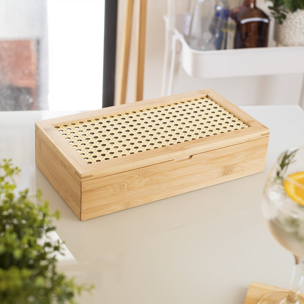 Caixa Multiuso Palhinha Indiana Essenza Natural