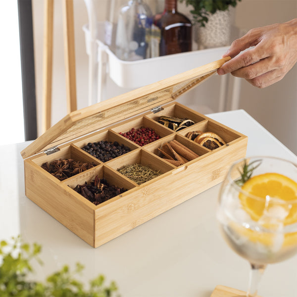 Caixa Multiuso Palhinha Indiana Essenza Natural