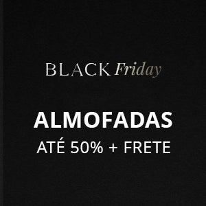 Black capa almofadas