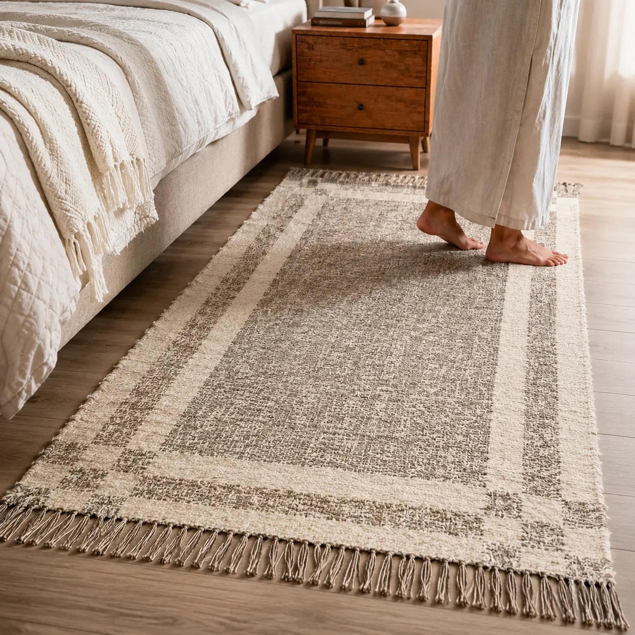 Tapete Dupla Face Trama Natural Boho Chic