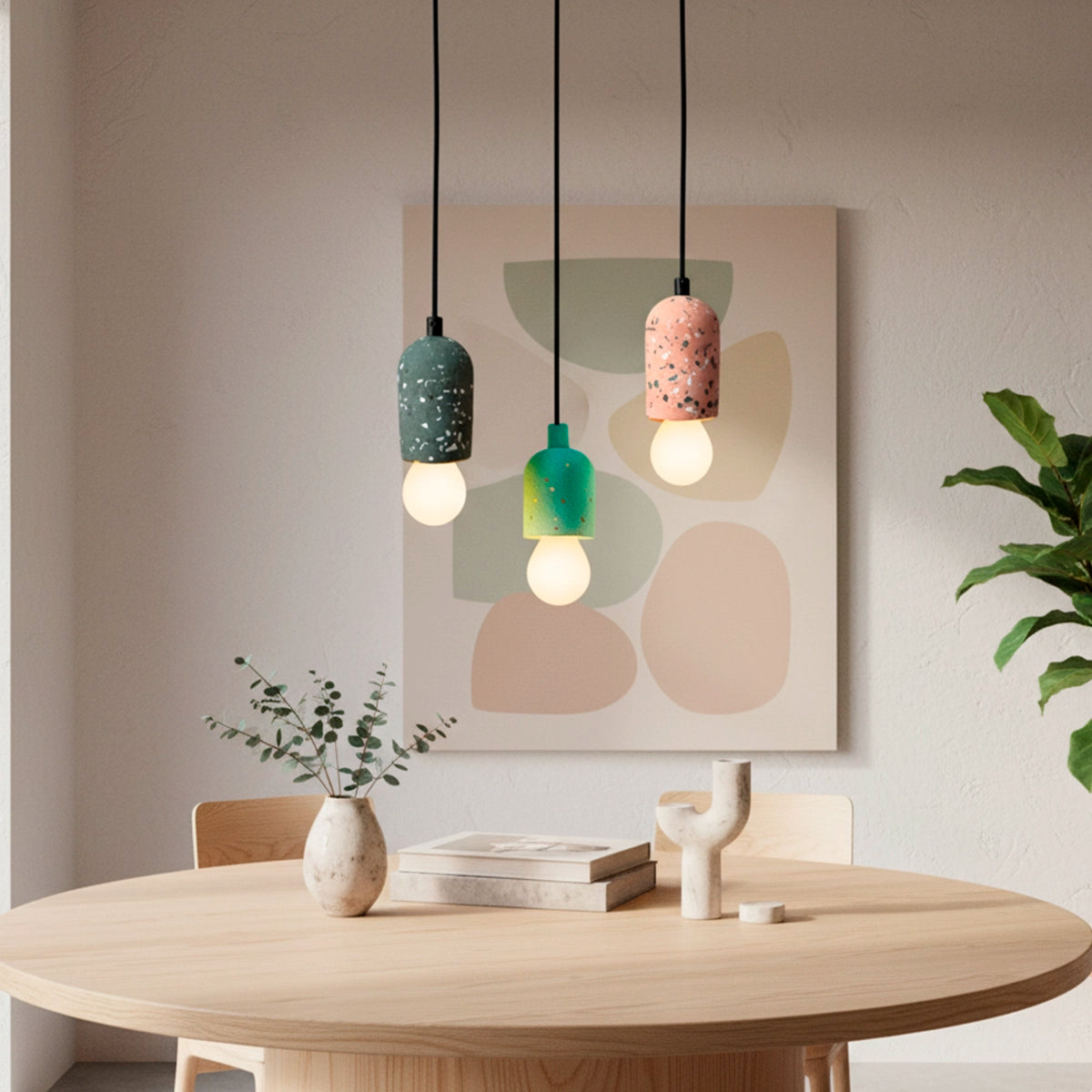 Luminária Pendente Granilite Terraz — luminária decorativa, imagem de catálogo