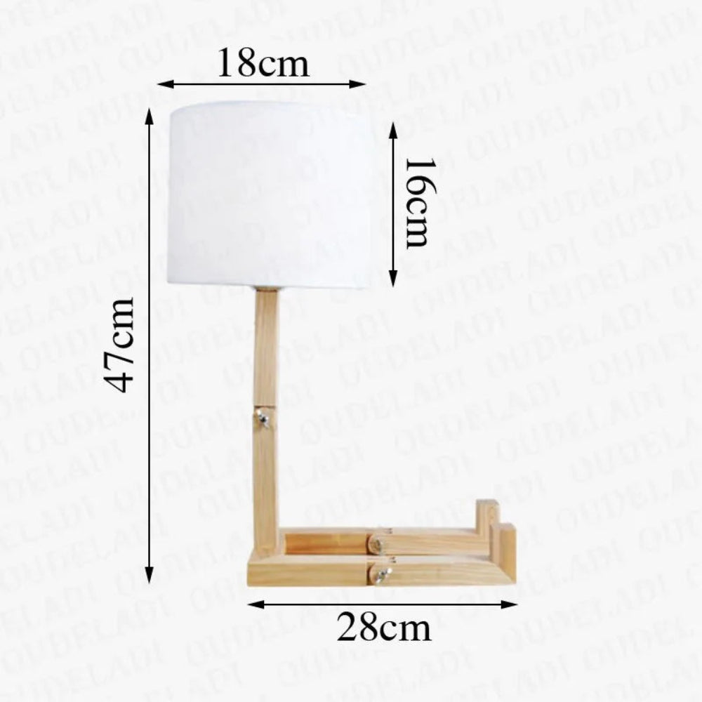 Luminária de Mesa ArtWood