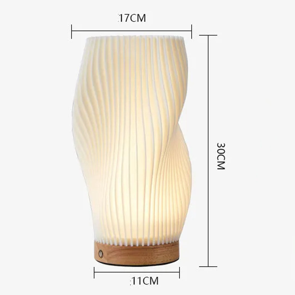 Luminária de Mesa em Estilo Nórdico Moderno